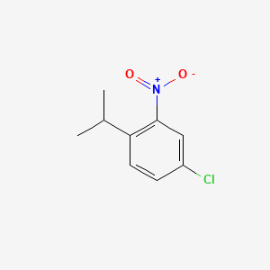 molecular formula C9H10ClNO2 B1608874 1-Chloro-4-isopropyl-3-nitrobenzene CAS No. 76611-16-0