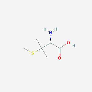 molecular formula C6H13NO2S B1608886 S-甲基青霉胺 CAS No. 34297-28-4
