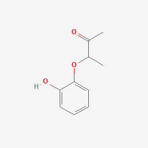molecular formula C10H12O3 B1608900 3-(2-羟基苯氧基)丁酮 CAS No. 91061-42-6