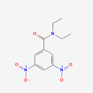 molecular formula C11H13N3O5 B1608904 N,N-二乙基-3,5-二硝基苯甲酰胺 CAS No. 2782-38-9
