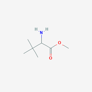 molecular formula C7H15NO2 B1608912 Methyl 2-amino-3,3-dimethylbutanoate CAS No. 3850-31-5