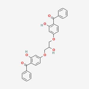 2,2''-Dihydroxy-4,4''-(2-hydroxy-propane-1,3-diyldioxy)dibenzophenone