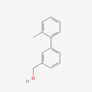 molecular formula C14H14O B1608917 (2'-甲基-[1,1'-联苯]-3-基)甲醇 CAS No. 76350-85-1