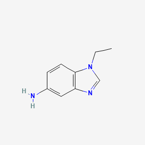 B1608920 1-Ethyl-1H-benzoimidazol-5-ylamine CAS No. 62874-34-4
