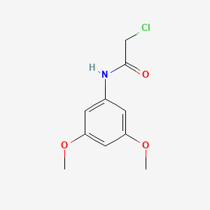 molecular formula C10H12ClNO3 B1608927 2-氯-N-(3,5-二甲氧基苯基)乙酰胺 CAS No. 66932-96-5