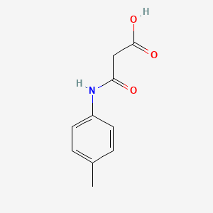 molecular formula C10H11NO3 B1608928 3-[(4-甲基苯基)氨基]-3-氧代丙酸 CAS No. 95262-01-4