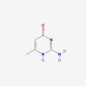 molecular formula C5H7N3O B160893 2-氨基-4-羟基-6-甲基嘧啶 CAS No. 3977-29-5