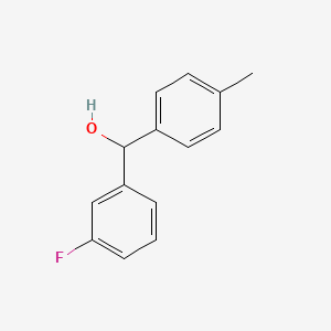 B1608952 3-Fluoro-4'-methylbenzhydrol CAS No. 38158-76-8