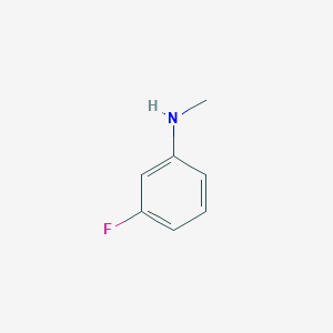 molecular formula C7H8FN B160896 3-Fluoro-N-methylaniline CAS No. 1978-37-6