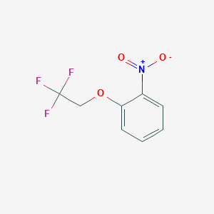 molecular formula C8H6F3NO3 B1608974 1-硝基-2-(2,2,2-三氟乙氧基)苯 CAS No. 87014-28-6