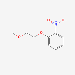 molecular formula C9H11NO4 B1608986 1-(2-Methoxyethoxy)-2-nitrobenzene CAS No. 62819-95-8