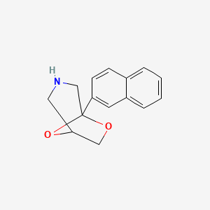 molecular formula C15H15NO2 B1608989 Nafoxadol CAS No. 84145-90-4