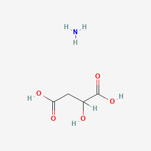 molecular formula C4H9NO5 B1608993 苹果酸铵 CAS No. 6283-27-8