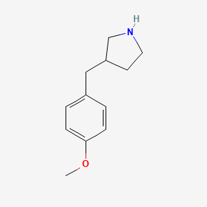 3-(4-Methoxybenzyl)pyrrolidine