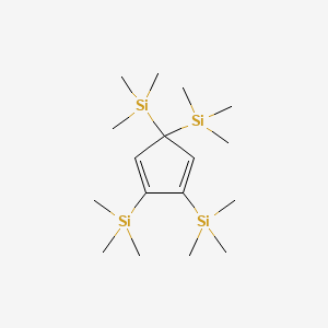 2,3,5,5-Tetrakis(trimethylsilyl)-1,3-cyclopentadiene