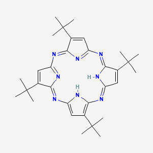 2,7,12,17-Tetra-tert-butyl-5,10,15,20-tetraaza-21H,23H-porphine