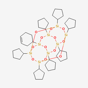 Pss-(3-cyclohexen-1-YL)-heptacyclopenty&