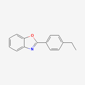 B1609022 2-(4-Ethyl-phenyl)-benzooxazole CAS No. 37135-35-6