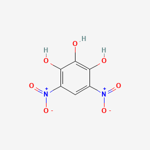 molecular formula C6H4N2O7 B1609041 4,6-Dinitropyrogallol CAS No. 3264-71-9