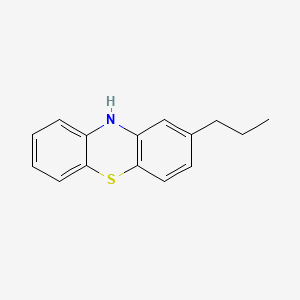 molecular formula C15H15NS B1609061 2-Propyl-10H-phenothiazine CAS No. 92851-98-4