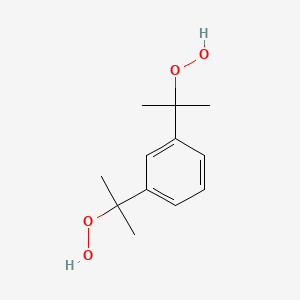 molecular formula C12H18O4 B1609063 m-Diisopropylbenzene dihydroperoxide CAS No. 721-26-6