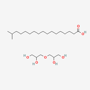 molecular formula C24H50O7 B1609064 Diglycerol isostearate CAS No. 73296-86-3