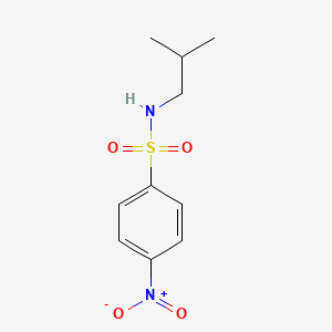 molecular formula C10H14N2O4S B1609073 N-isobutyl-4-nitrobenzenesulfonamide CAS No. 89840-80-2