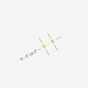 molecular formula C7H16Si2 B1609079 (Pentamethyldisilyl)acetylene CAS No. 63247-94-9