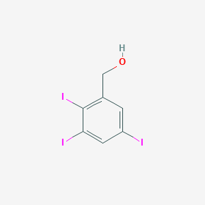 molecular formula C7H5I3O B1609085 2,3,5-三碘苄醇 CAS No. 31075-53-3