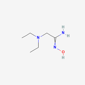 B1609109 2-(Diethylamino)-N'-hydroxyacetimidamide CAS No. 89599-94-0