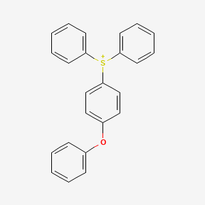 (4-Phenoxyphenyl)-diphenylsulfanium