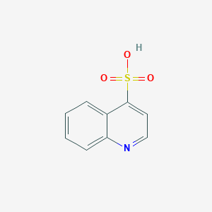 molecular formula C9H7NO3S B1609114 喹啉-4-磺酸 CAS No. 6046-42-0