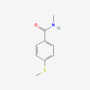 molecular formula C9H11NOS B1609115 N-甲基-4-(甲硫基)苯甲酰胺 CAS No. 53551-23-8