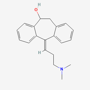 molecular formula C20H23NO B1609153 (E)-10-Hydroxyamitriptyline CAS No. 64520-05-4