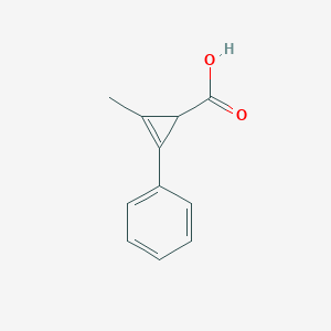 molecular formula C11H10O2 B1609164 2-Methyl-3-phenyl-2-cyclopropene-1-carboxylic acid CAS No. 18826-56-7
