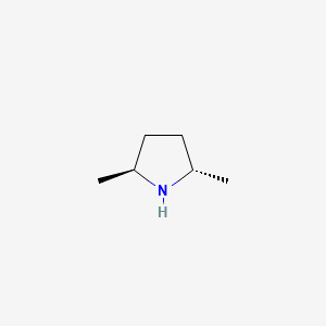 molecular formula C6H13N B1609165 (2S,5S)-2,5-dimethylpyrrolidine CAS No. 117968-50-0