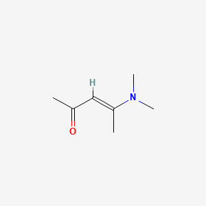 molecular formula C7H13NO B1609178 3-戊烯-2-酮，4-(二甲基氨基)- CAS No. 3433-62-3