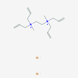 molecular formula C16H30Br2N2 B1609187 1,2-Bis(methyldiallylammonium)ethane dibromide CAS No. 51523-43-4