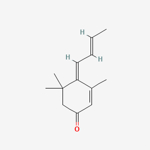 molecular formula C13H18O B1609190 Megastigmatrienone A CAS No. 5492-79-5