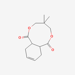 molecular formula C13H18O4 B1609198 2,2-Dimethylpropane-1,3-diyl cyclohex-4-ene-1,2-dicarboxylate CAS No. 41026-17-9