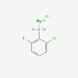 B1609225 2-Chloro-6-fluorobenzylmagnesium chloride CAS No. 413589-35-2