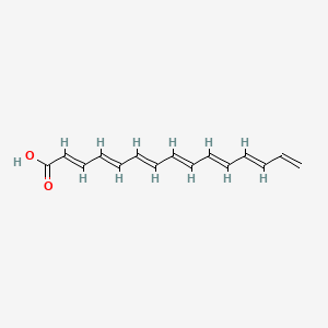 B1609227 Fatty acids, C14-18 and C16-18-unsatd. CAS No. 67701-06-8