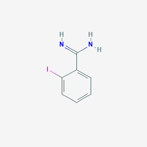 B1609244 2-Iodobenzenecarboximidamide CAS No. 885953-16-2
