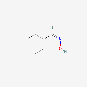 molecular formula C6H13NO B1609256 2-Ethylbutanal oxime CAS No. 5399-18-8
