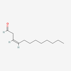 molecular formula C12H22O B1609261 (Z)-Dodec-3-en-1-al CAS No. 68141-15-1
