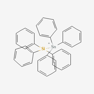 molecular formula C36H30SiSn B1609289 Triphenylstannyltriphenylsilane CAS No. 6928-70-7