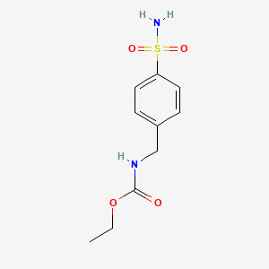 Ethyl 4-(aminosulfonyl)benzylcarbamate