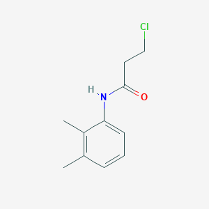 molecular formula C11H14ClNO B1609305 3-chloro-N-(2,3-dimethylphenyl)propanamide CAS No. 39494-15-0