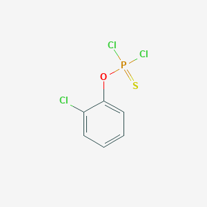 molecular formula C6H4Cl3OPS B1609310 O-(2-Chlorophenyl) dichlorothiophosphate CAS No. 68591-34-4