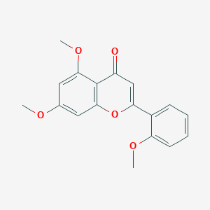 molecular formula C18H16O5 B1609314 5,7,2'-Trimethoxyflavone CAS No. 4308-57-0